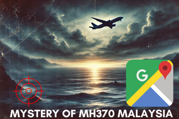 mh370 malaysia airlines on google maps