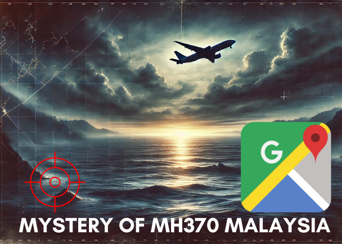 mh370 malaysia airlines on google maps